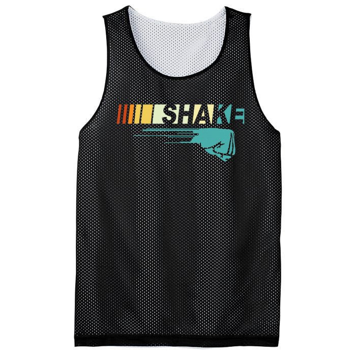 Shake And Bake Funny Race Parody Sayings For Family Lover Mesh Reversible Basketball Jersey Tank