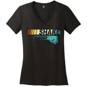 Shake And Bake Funny Race Parody Sayings For Family Lover Women's V-Neck T-Shirt