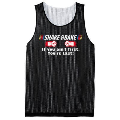 Shake And Bake Funny Family Matching Lover Dad Daughter Son Mesh Reversible Basketball Jersey Tank