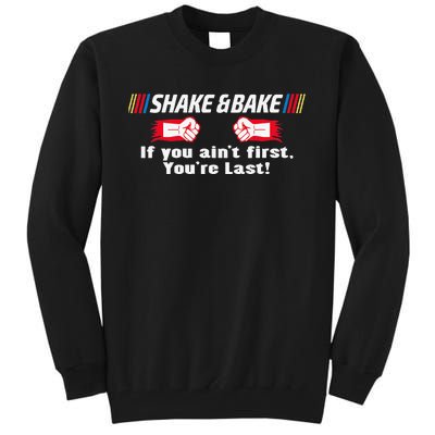 Shake And Bake Funny Family Matching Lover Dad Daughter Son Tall Sweatshirt