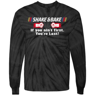 Shake And Bake Funny Family Matching Lover Dad Daughter Son Tie-Dye Long Sleeve Shirt