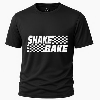 Shake And Bake Funny Family Matching Lover Dad Daughter Son Cooling Performance Crew T-Shirt