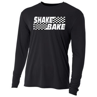 Shake And Bake Funny Family Matching Lover Dad Daughter Son Cooling Performance Long Sleeve Crew