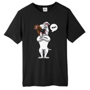 Stubborn American Bulldog Dog Funny Tall Fusion ChromaSoft Performance T-Shirt