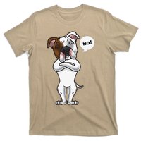 Stubborn American Bulldog Dog Funny T-Shirt