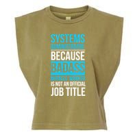 System Administrator Garment-Dyed Women's Muscle Tee
