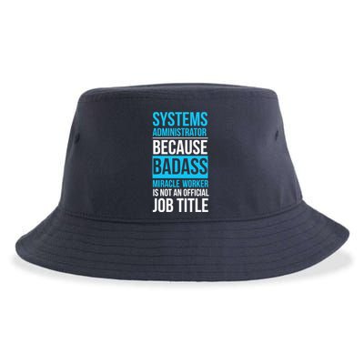 System Administrator Sustainable Bucket Hat