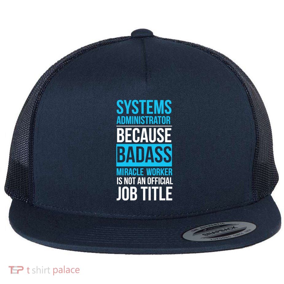 System Administrator Flatbill Hat