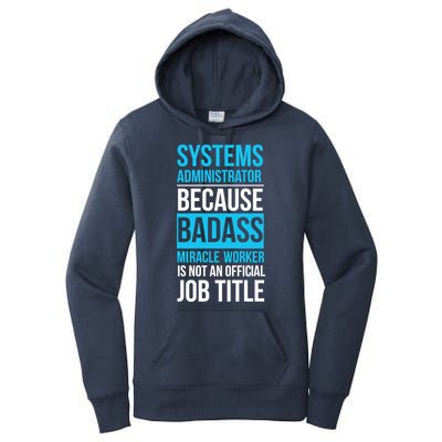 System Administrator Women's Pullover Hoodie