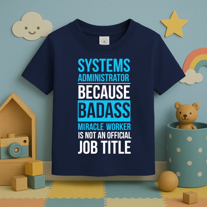 System Administrator Toddler T-Shirt