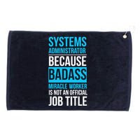 System Administrator Grommeted Golf Towel