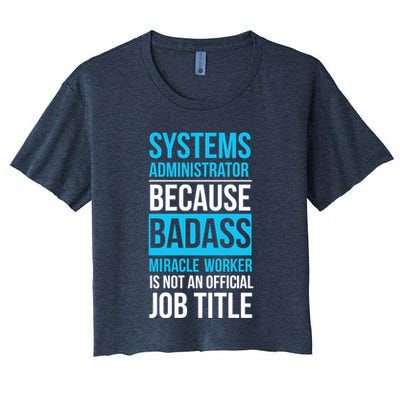 System Administrator Crop Top