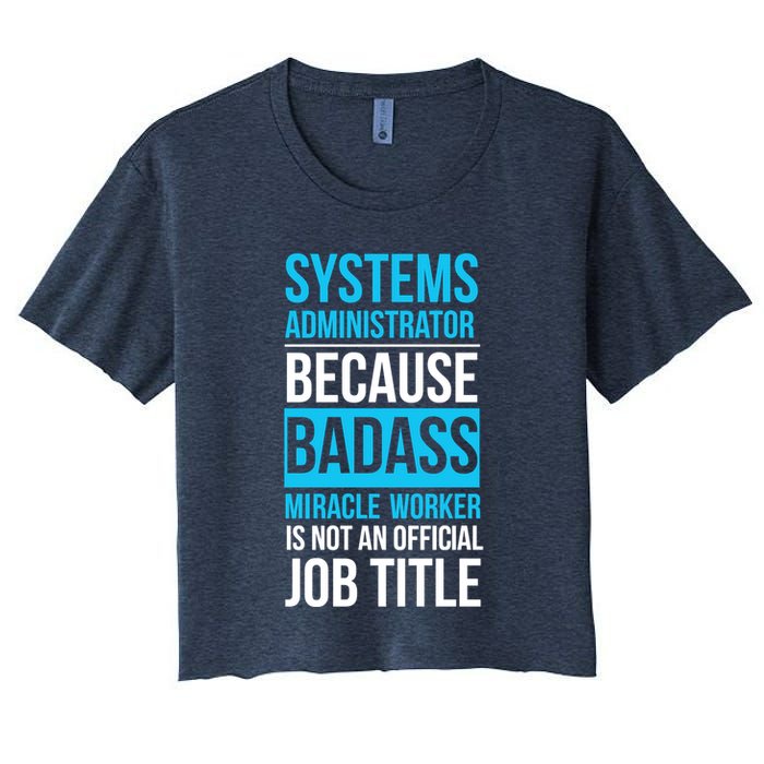 System Administrator Crop Top