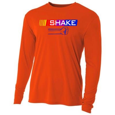 Shake And Bake Funny Couple Matching 4th Of July Bake Cooling Performance Long Sleeve Crew