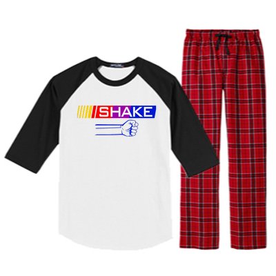 Shake And Bake Funny Couple Matching 4th Of July Bake Raglan Sleeve Pajama Set