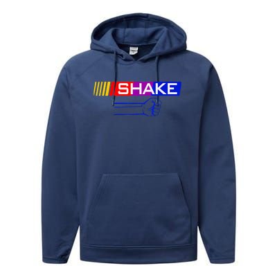 Shake And Bake Funny Couple Matching 4th Of July Bake Performance Fleece Hoodie