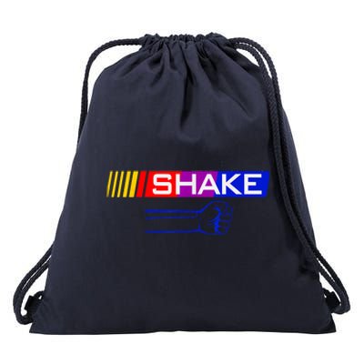 Shake And Bake Funny Couple Matching 4th Of July Bake Drawstring Bag