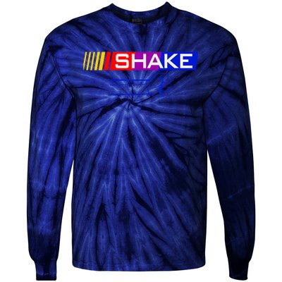 Shake And Bake Funny Couple Matching 4th Of July Bake Tie-Dye Long Sleeve Shirt