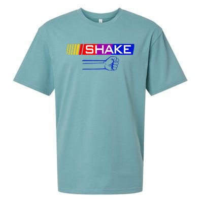 Shake And Bake Funny Couple Matching 4th Of July Bake Sueded Cloud Jersey T-Shirt