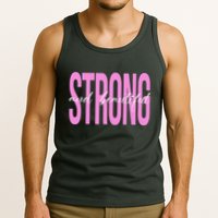 Strong And Beautiful Breast Cancer Awareness Tank Top