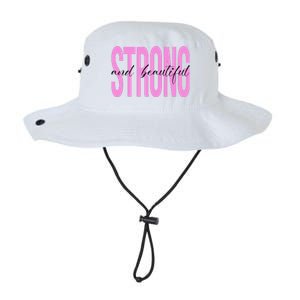 Strong And Beautiful Breast Cancer Awareness Legacy Cool Fit Booney Bucket Hat