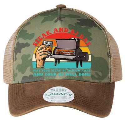 Steak And Bj Day Legacy Tie Dye Trucker Hat