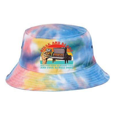 Steak And Bj Day Tie Dye Newport Bucket Hat