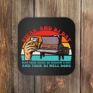 Steak And Bj Day Coaster