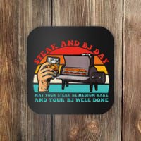 Steak And Bj Day Coaster