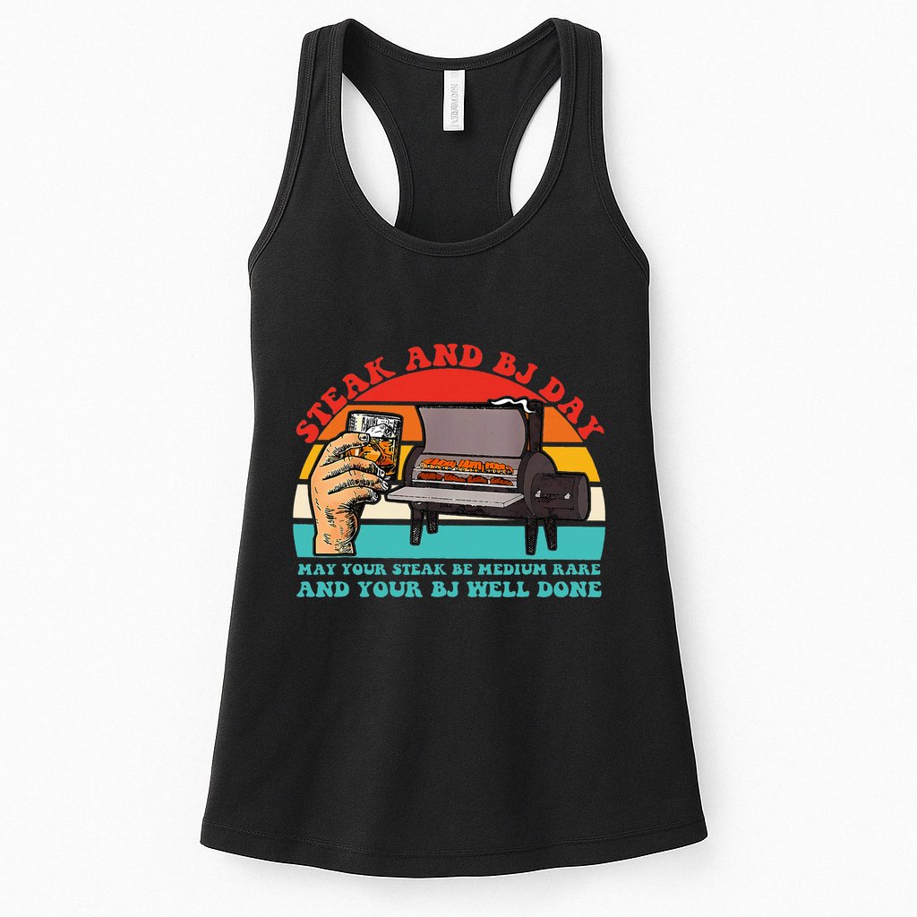 Steak And Bj Day Womens Tank Top