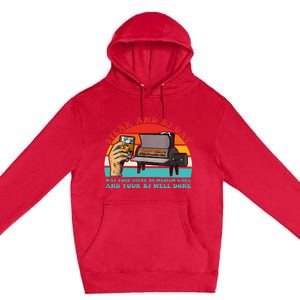 Steak And Bj Day Premium Pullover Hoodie