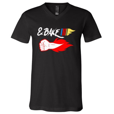 Shake And Bake Bake V-Neck T-Shirt