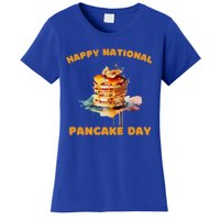 Syrup And Breakfast Happy National Pancake Day Meaningful Gift Women's T-Shirt