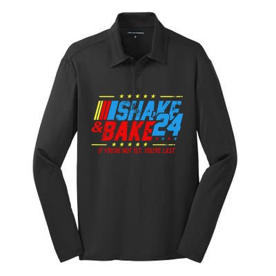 Shake And Bake 24 If Youre Not 1st Youre Last Silk Touch Performance Long Sleeve Polo