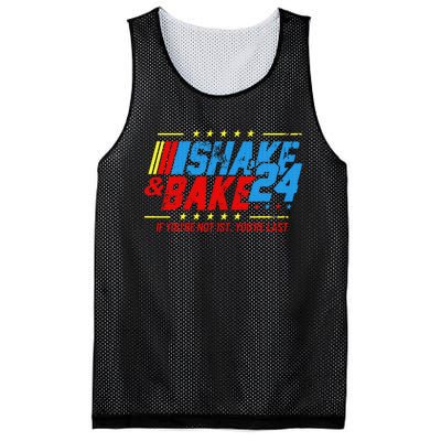 Shake And Bake 24 If Youre Not 1st Youre Last Mesh Reversible Basketball Jersey Tank