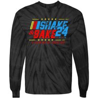 Shake And Bake 24 If Youre Not 1st Youre Last Tie-Dye Long Sleeve Shirt