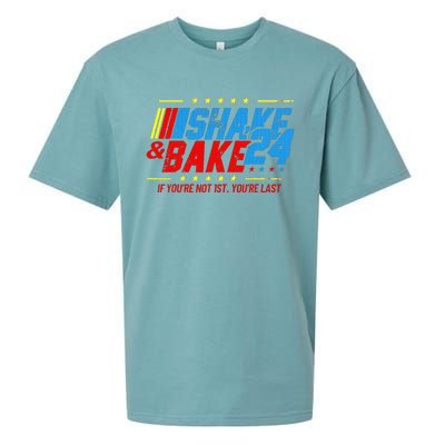 Shake And Bake 24 If Youre Not 1st Youre Last Sueded Cloud Jersey T-Shirt