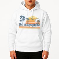 St Augustine Beach Florida Vintage Spring Break 70s Retro Hoodie
