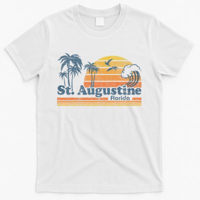 St Augustine Beach Florida Vintage Spring Break 70s Retro T-Shirt