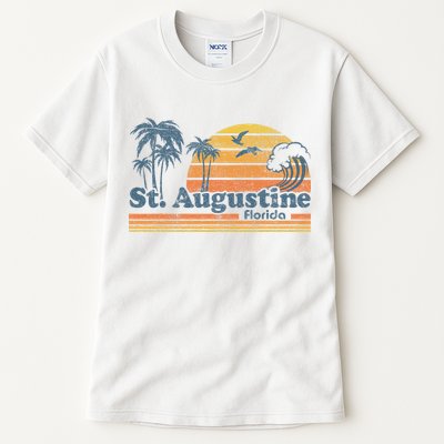 St Augustine Beach Florida Vintage Spring Break 70s Retro Tall T-Shirt