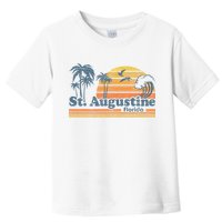 St Augustine Beach Florida Vintage Spring Break 70s Retro Toddler T-Shirt