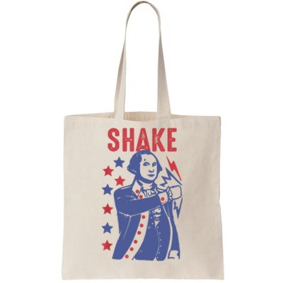 Shake And Bake Funny Couple Matching 4th Of July Shake Tote Bag