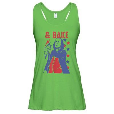 Shake And Bake Funny Couple Matching 4th Of July Bake Ladies Essential Flowy Tank