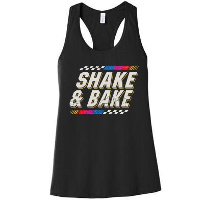 Shake And Bake Funny Racer Women's Racerback Tank