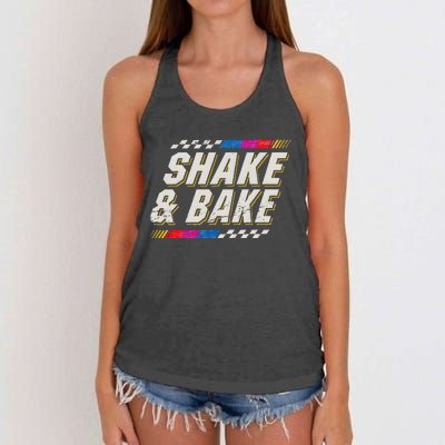 Shake And Bake Funny Racer Women's Knotted Racerback Tank