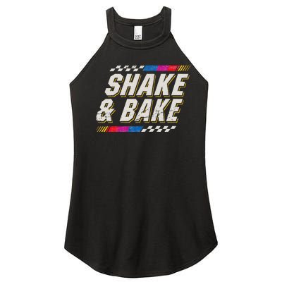 Shake And Bake Funny Racer Women's Perfect Tri Rocker Tank