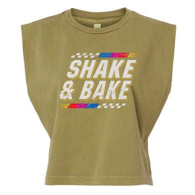 Shake And Bake Funny Racer Garment-Dyed Women's Muscle Tee