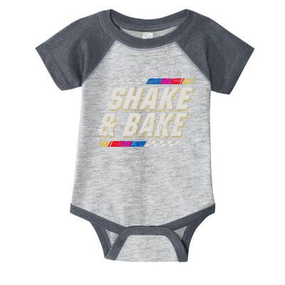 Shake And Bake Funny Racer Infant Baby Jersey Bodysuit