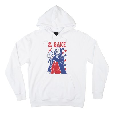 Shake And Bake Funny Couple Matching 4th of July Bake Hoodie