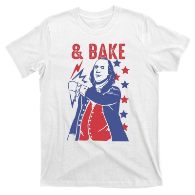 Shake And Bake Funny Couple Matching 4th of July Bake T-Shirt